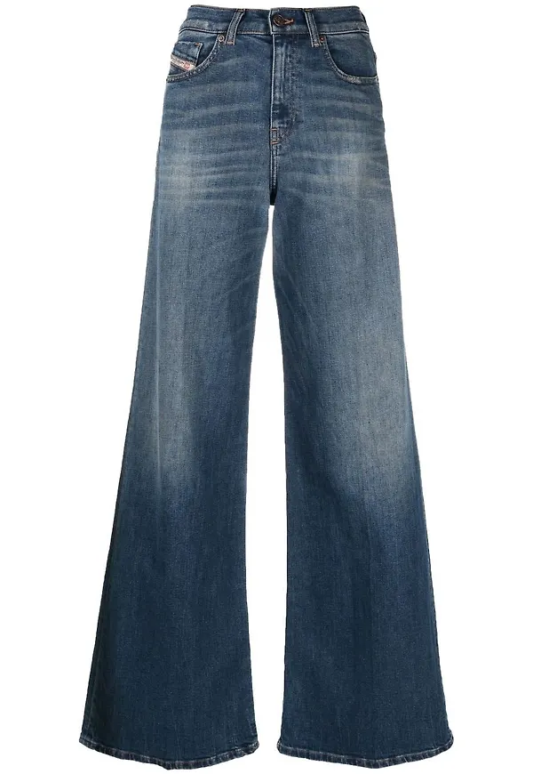 Diesel utsvängda bootcut-jeans från 1978 - Blå