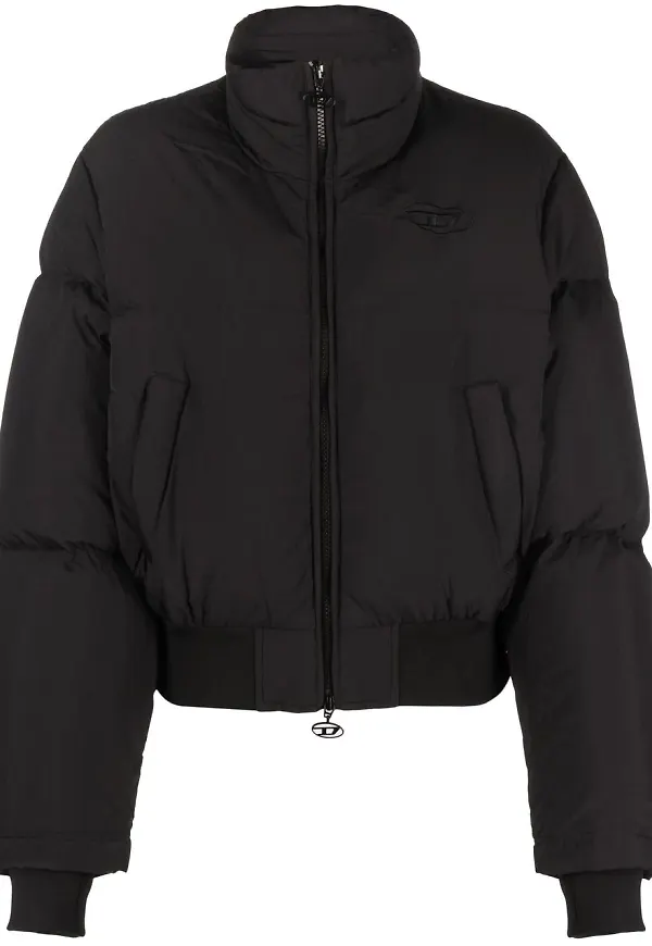 Diesel W-Peyton puffjacka - Svart
