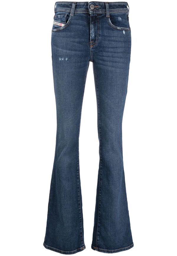 Diesel wide leg-jeans - Blå