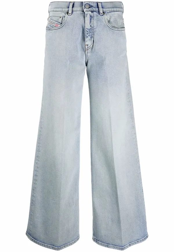 Diesel wide leg-jeans - Blå