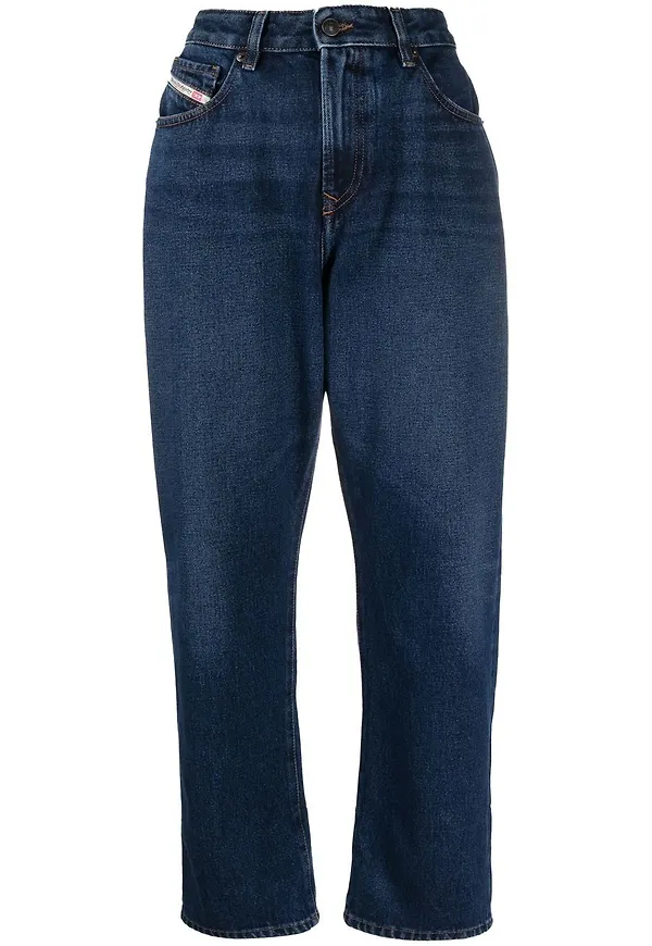 Diesel wide leg-jeans - Blå