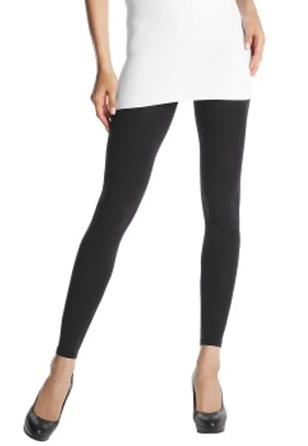 DIM Opaque Veloute Leggings Svart polyamid XS/S Dam