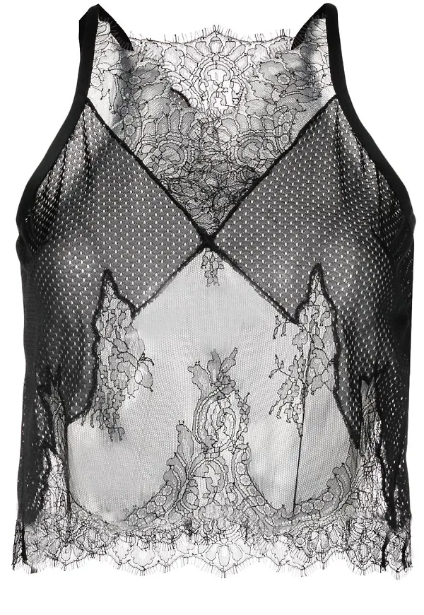 Dion Lee Chantilly linne - Svart