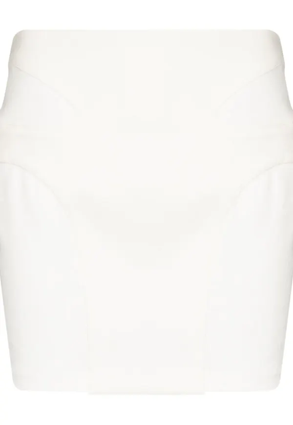 Dion Lee Contour minikjol - Vit