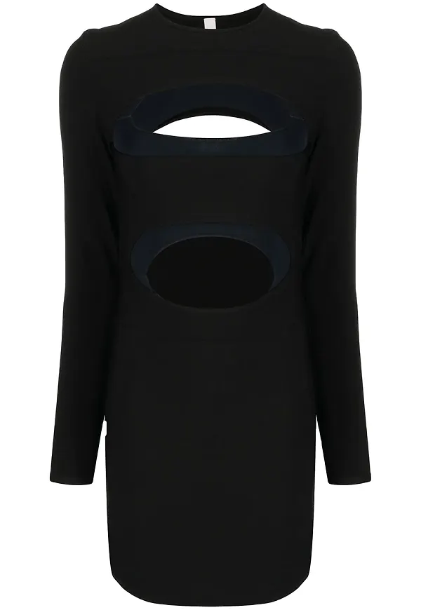 Dion Lee Double Hosiery klänning - Svart