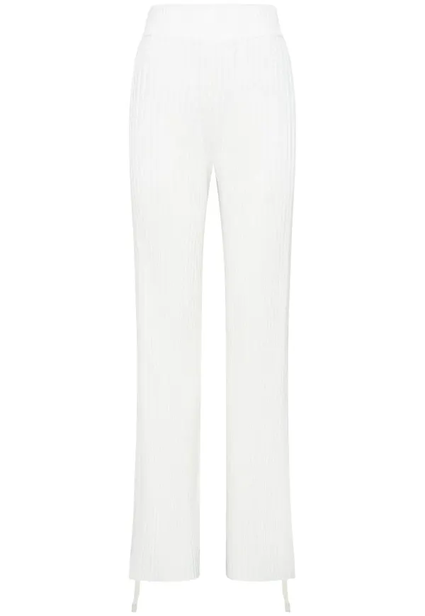 Dion Lee draperade utility-byxor - Vit