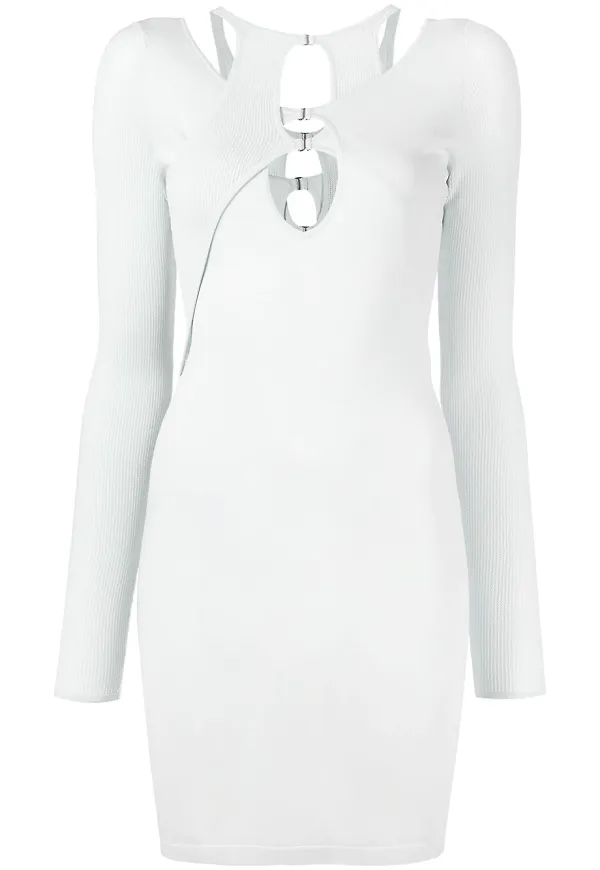 Dion Lee E-hook miniklänning - Blå