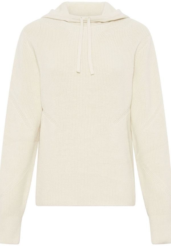 Dion Lee Engineered ribbad huvtröja - Vit