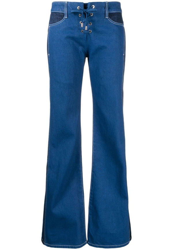 Dion Lee flare-jeans - Blå