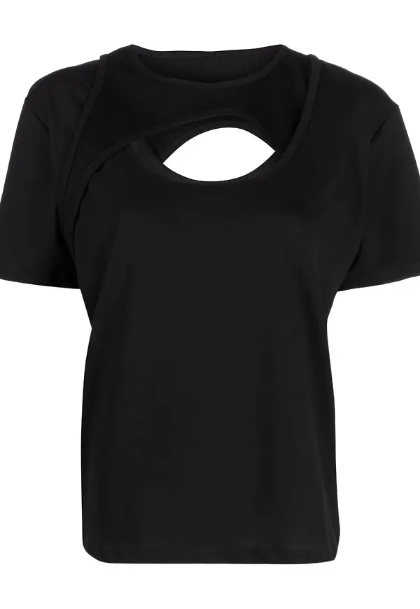 Dion Lee Holster t-shirt - BLACK