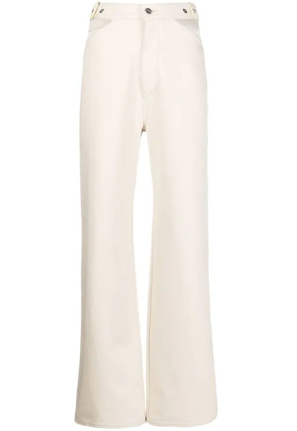 Dion Lee jeans med Y-front - Neutral