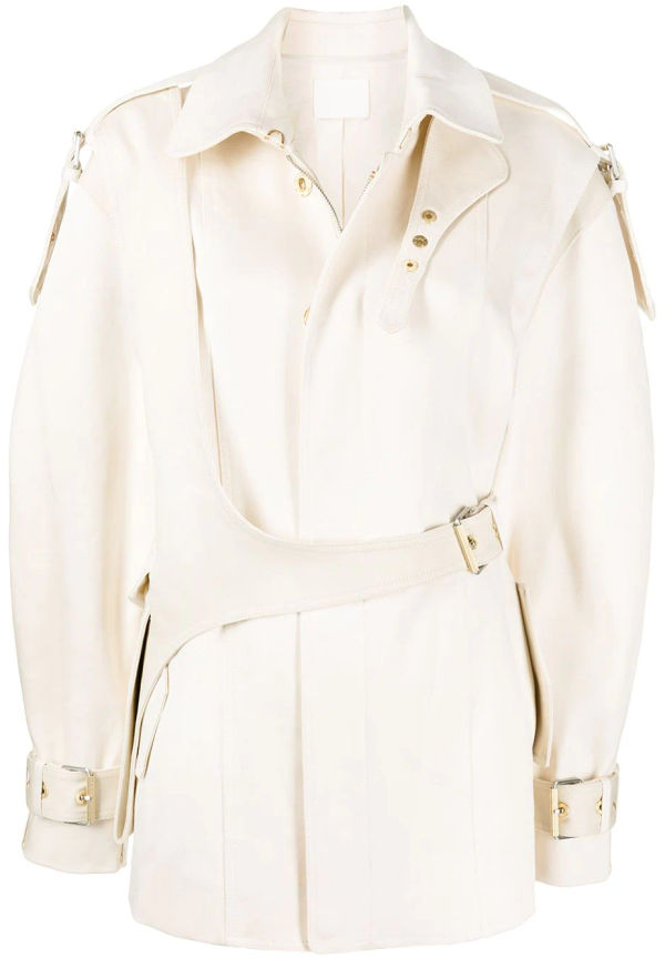 Dion Lee kappa - Vit