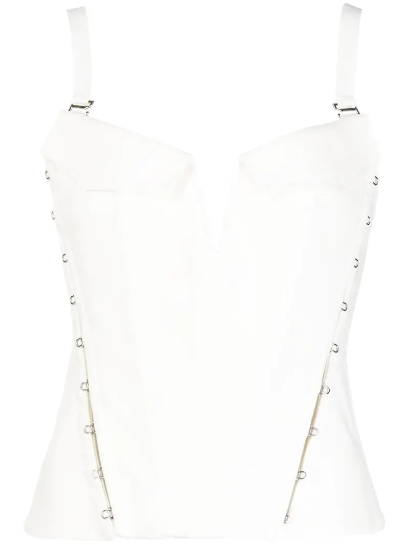 Dion Lee korsett med ficka - IVORY