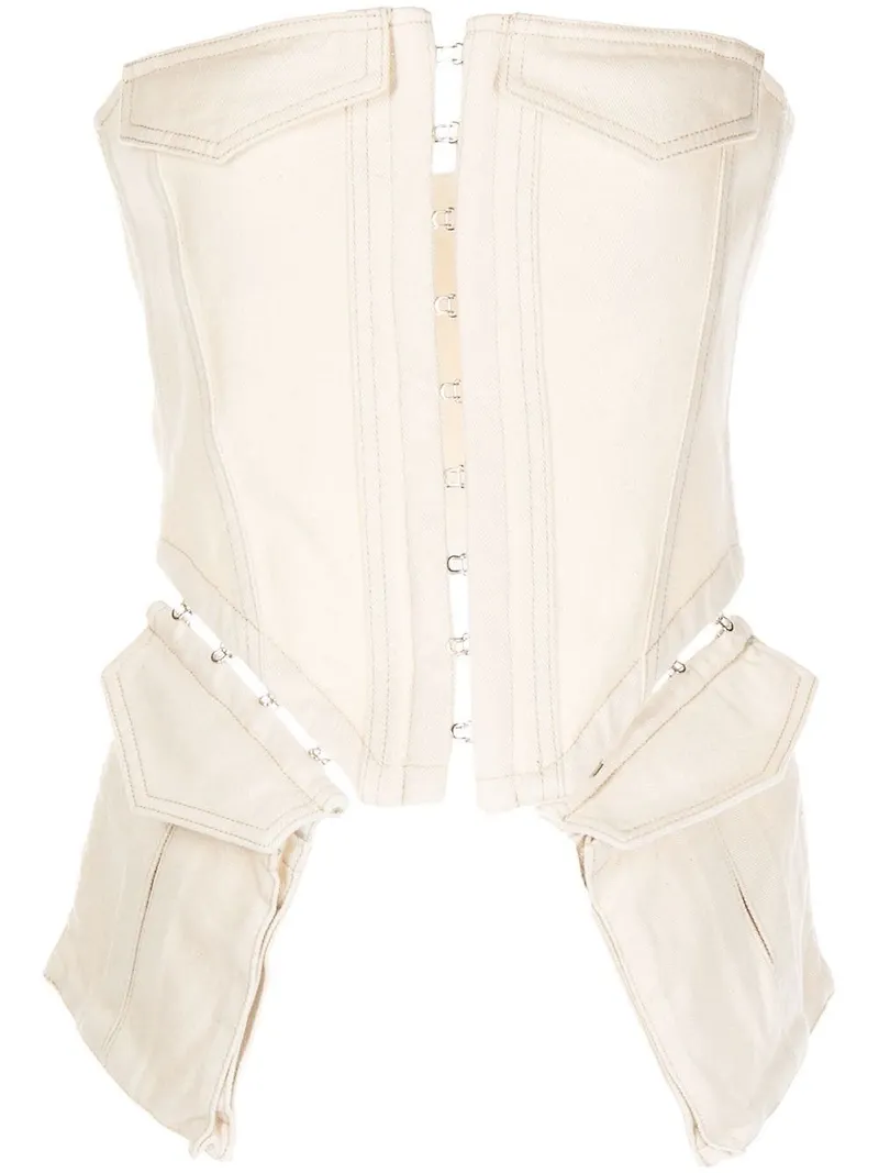 Dion Lee korsett med ficka - Neutral