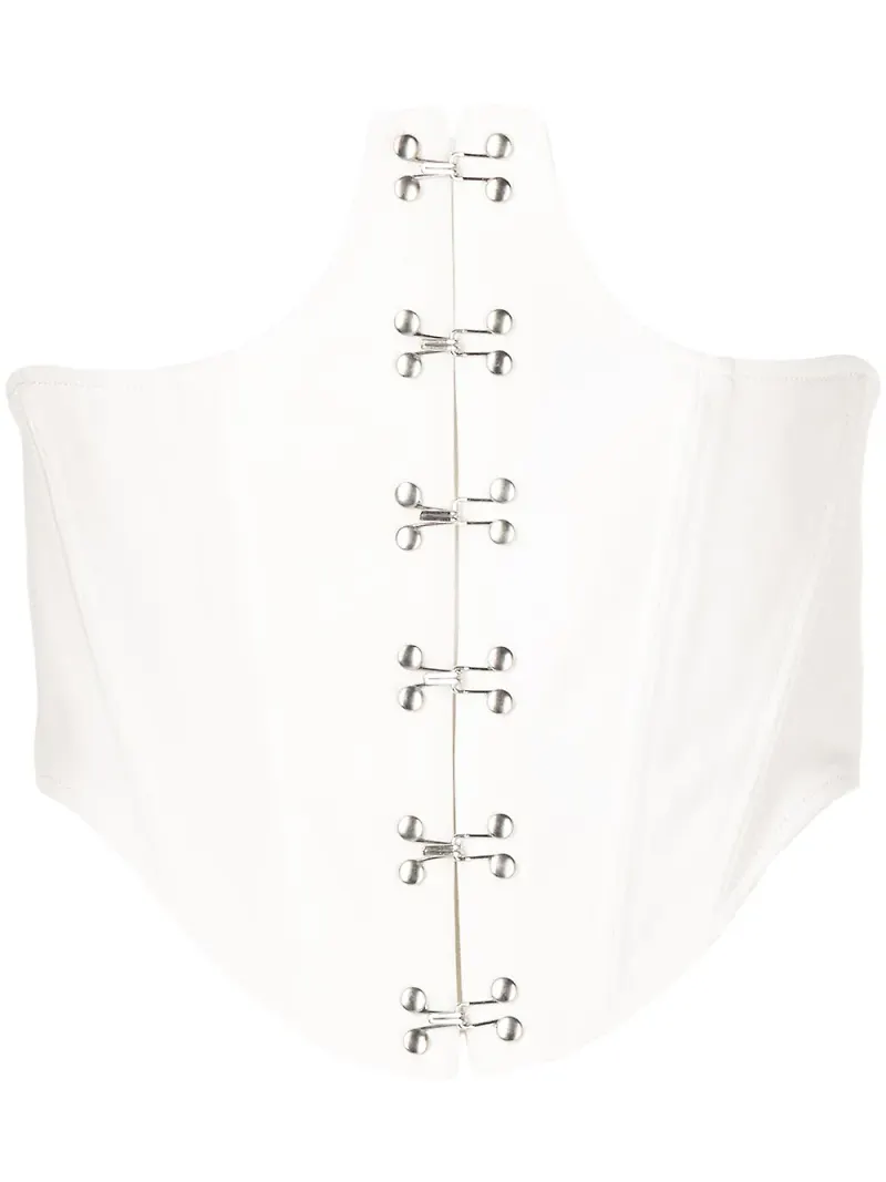 Dion Lee korsett med panel - Vit