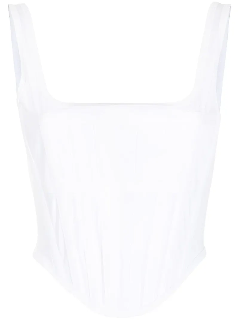 Dion Lee korsett med rem - Vit
