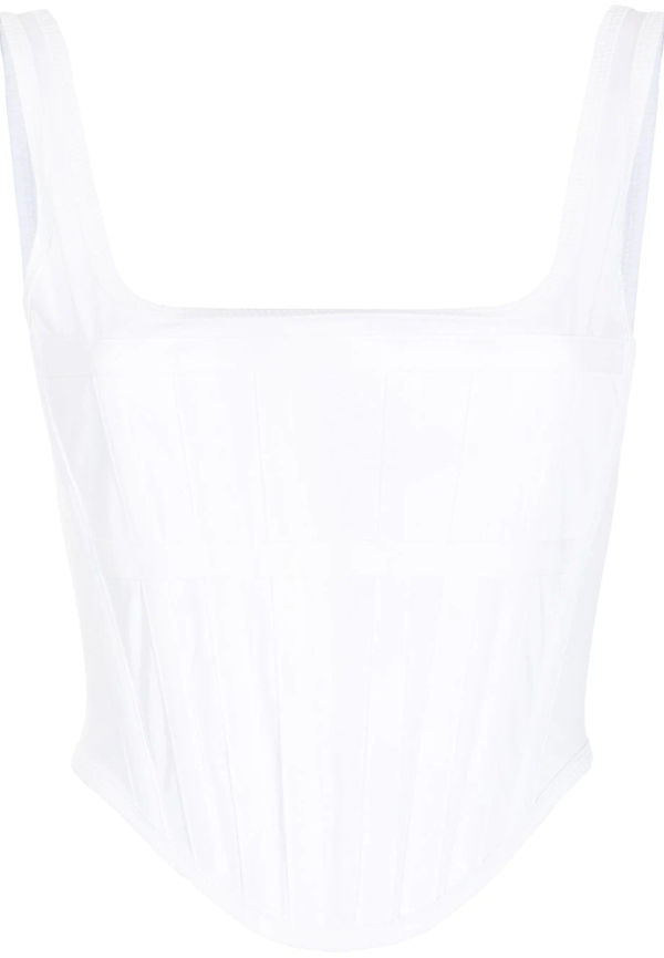 Dion Lee korsett med rem - Vit