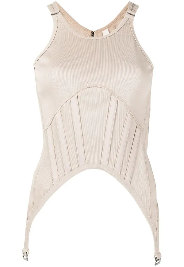 Dion Lee korsettlinne - Brun
