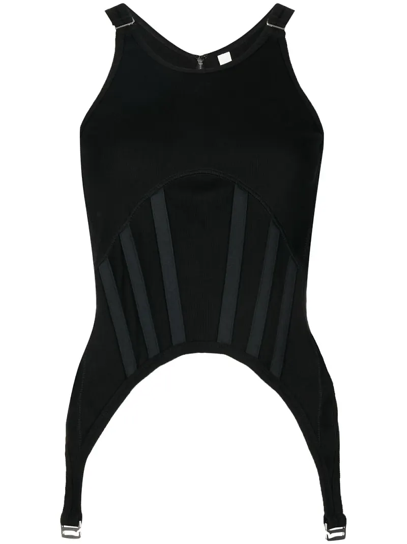 Dion Lee korsettlinne - Svart