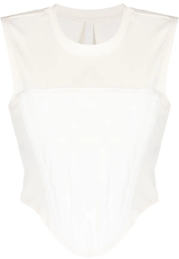 Dion Lee korsettlinne - Vit