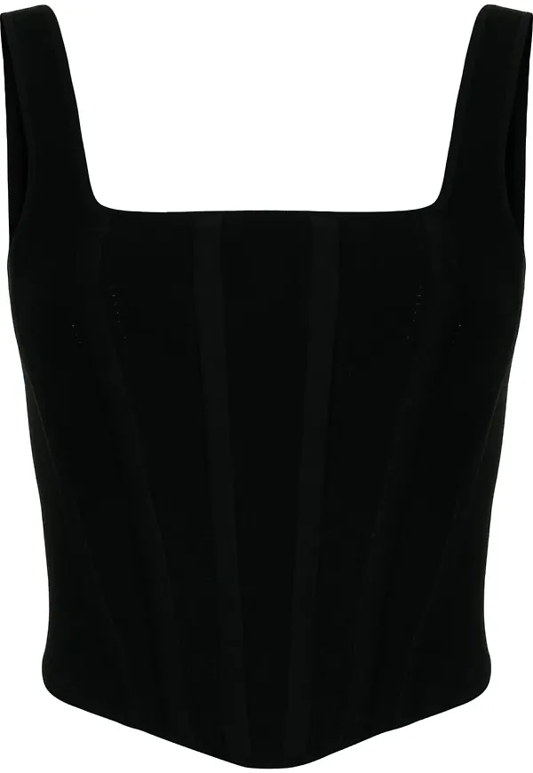 Dion Lee korsettopp - Svart