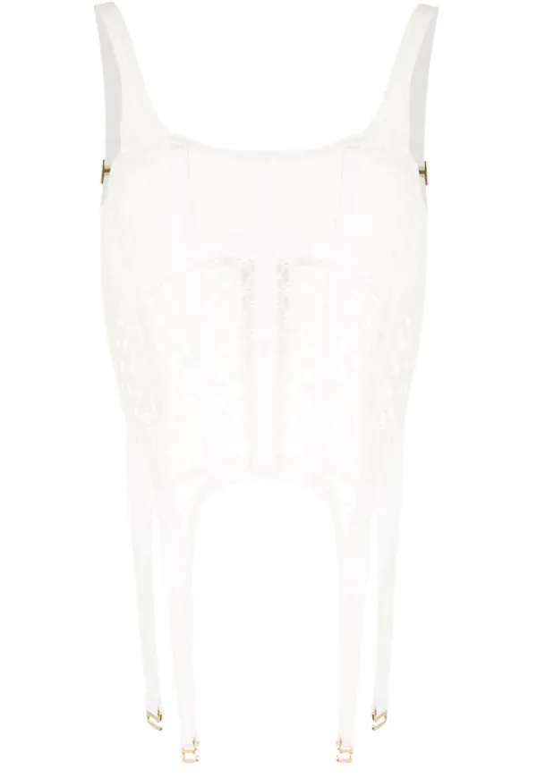 Dion Lee korsettopp - Vit