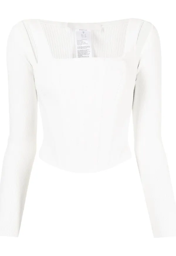 Dion Lee korsettopp - Vit