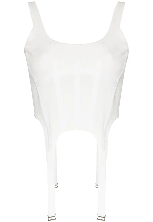 Dion Lee korsettopp - Vit