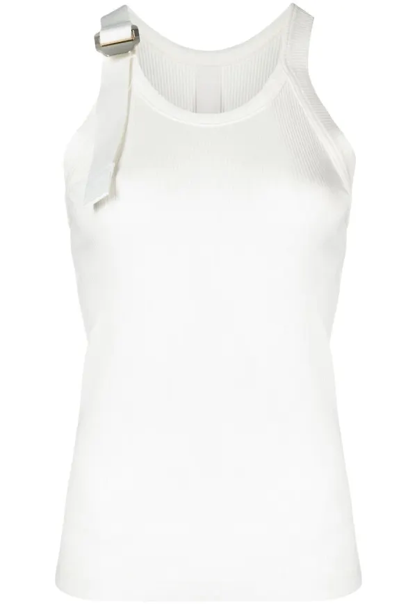 Dion Lee linne med spänne - Vit