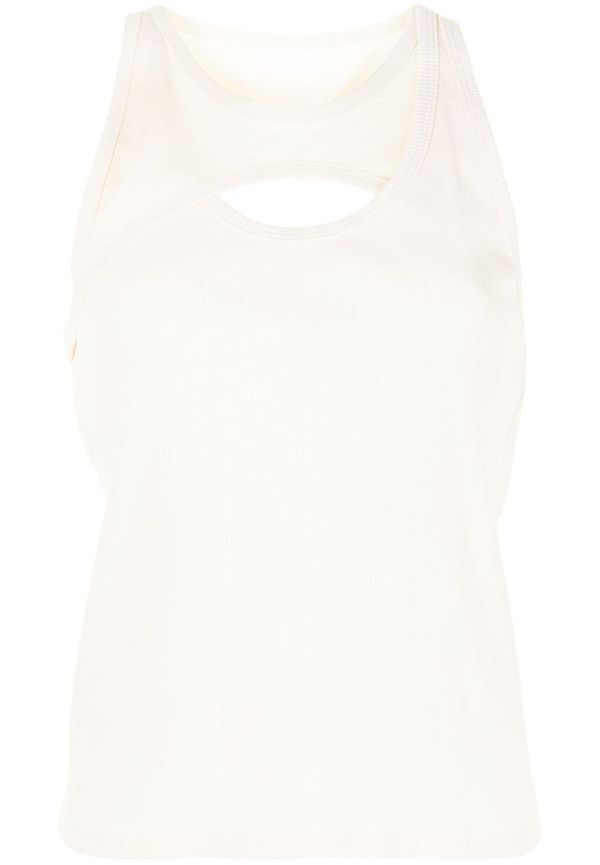 Dion Lee linne med utskuren detalj - Gul