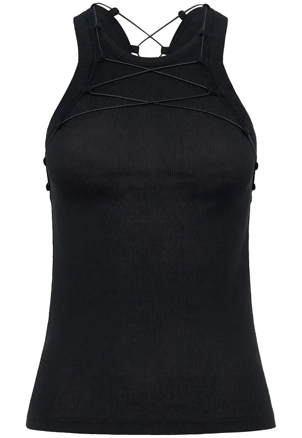 Dion Lee Lock linne - Svart