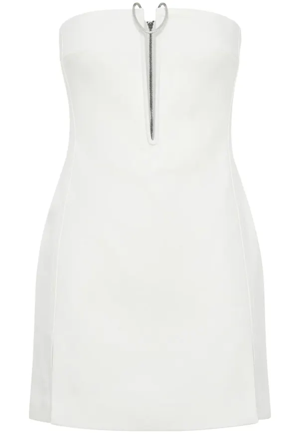 Dion Lee Mobius miniklänning - Vit