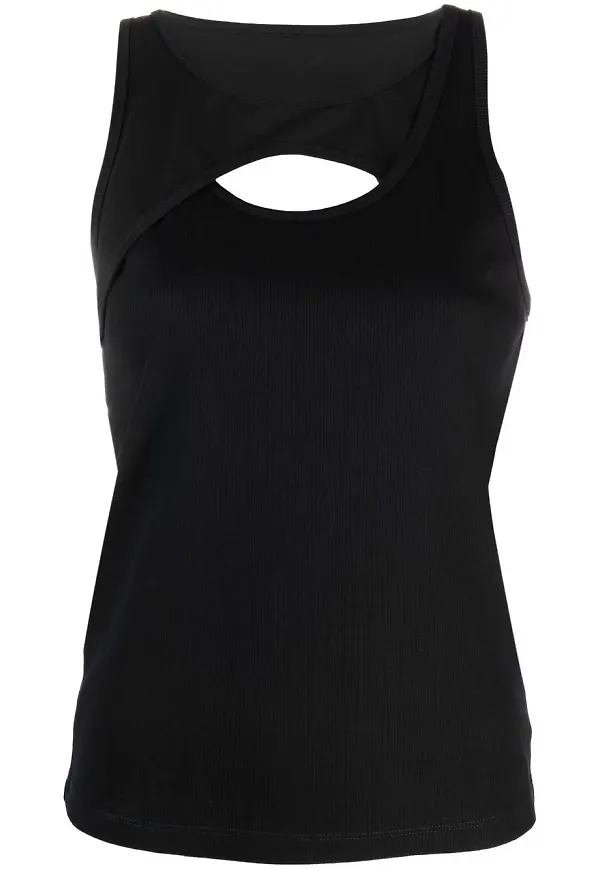 Dion Lee Muscle Interlock linne - Svart