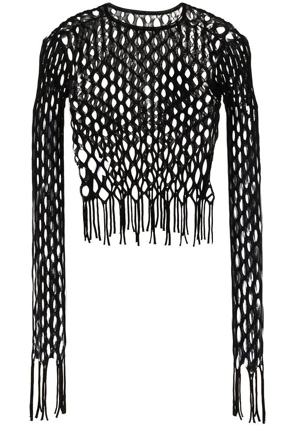 Dion Lee Reef topp - Svart
