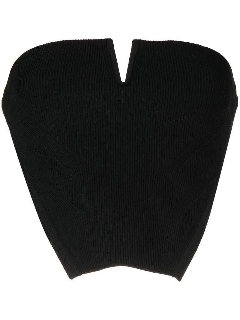 Dion Lee ribbad korsett - Svart