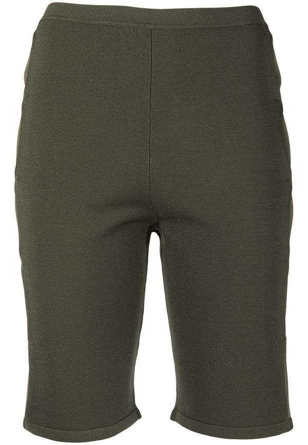 Dion Lee shorts med strumpor - Grön