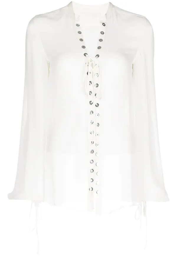 Dion Lee skir topp - Vit
