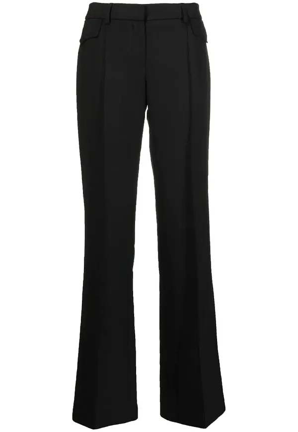 Dion Lee slacks med fickdetalj - Svart