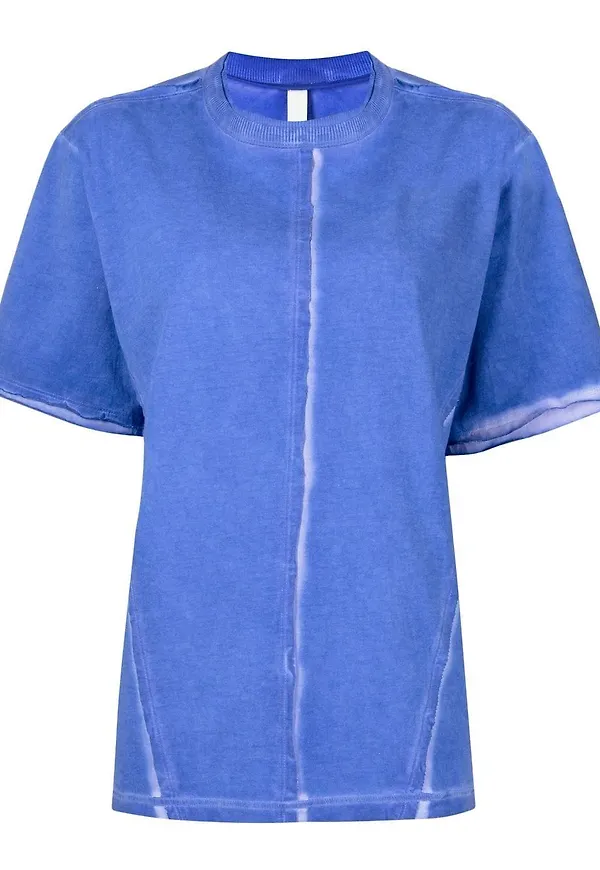 Dion Lee Space Dye t-shirt - Blå