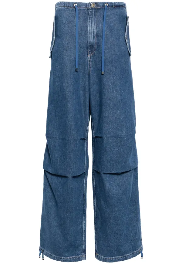 Dion Lee straight-jeans - Blå