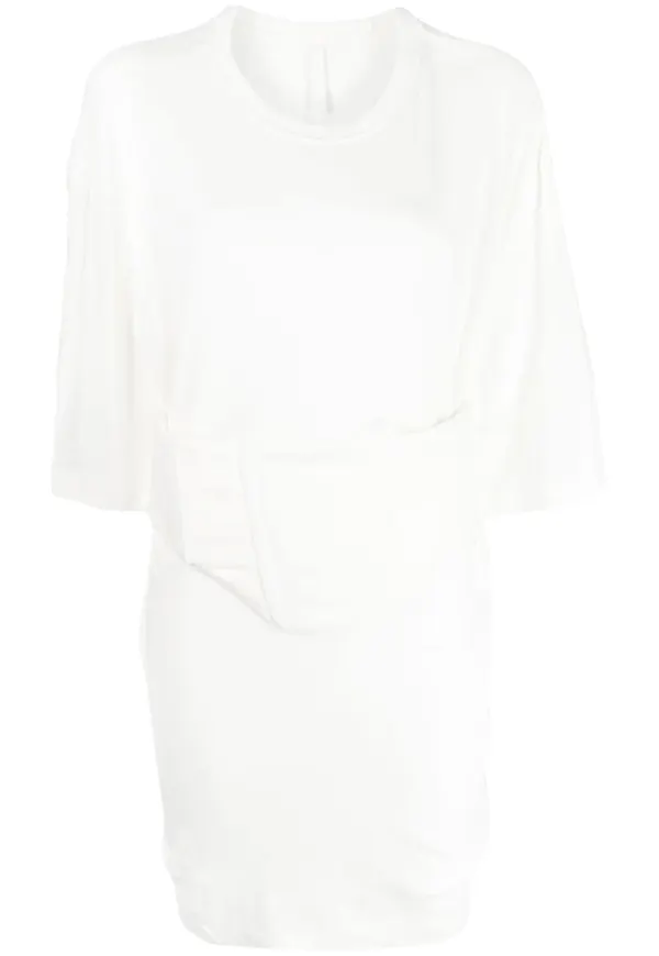 Dion Lee tunika med korsettdetalj - Vit