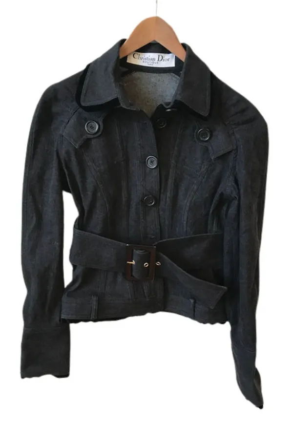 Dior Vintage - Vintage Jackor - Svart - Dam - Storlek: M