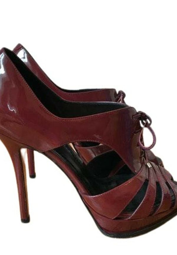 Dior Vintage - Vintage Skor - Röd - Dam - Storlek: 36 1/2 EU