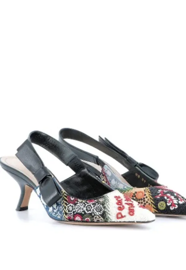 Dior Vintage - Vintage Skor - Svart - Dam - Storlek: 36 EU