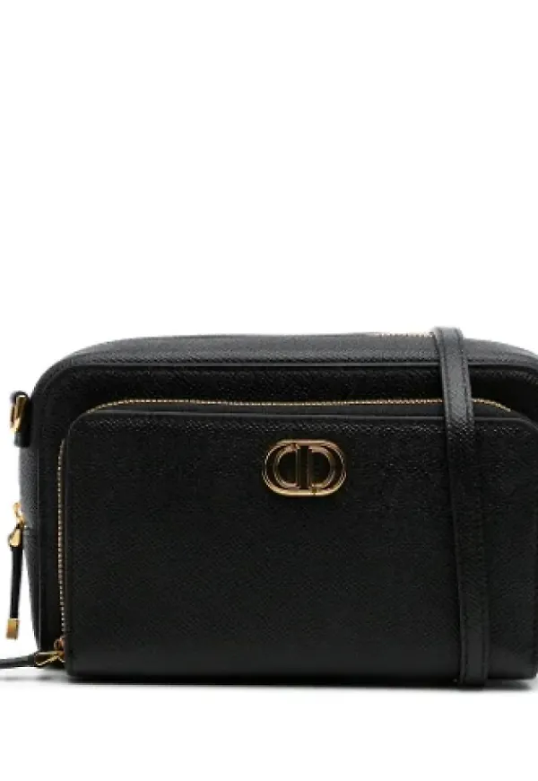 Dior Vintage, Pre-owned, Dam, ONE Size, Pre-owned Laeder crossbodyvskor