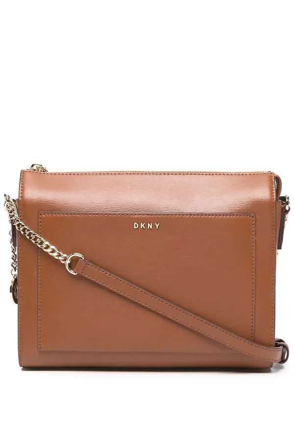 DKNY Bryant axelväska - Brun