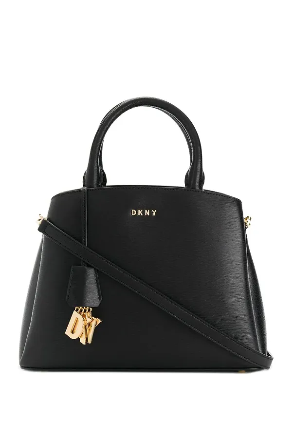 DKNY medium logo tote bag - Svart