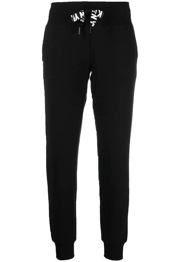DKNY mjukisbyxor med logotyp - Svart