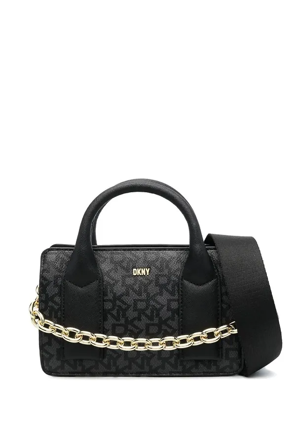 DKNY Otto totebag med logotyp - Svart