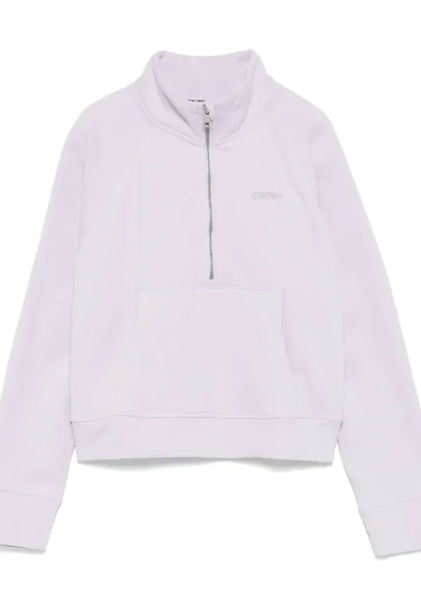 DKNY pullover med logotyp - Lila